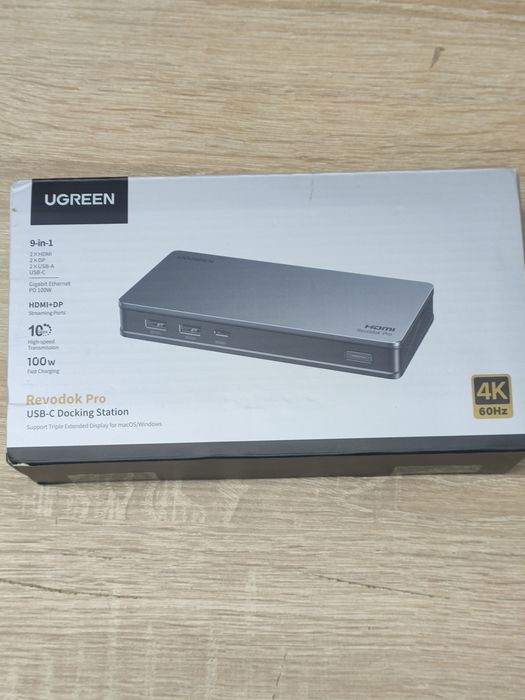 ‼️-58%‼️Док-станція UGREEN CM615 Revodok Pro 9-в-1