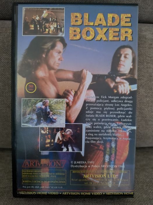 Blade Boxer kaseta VHS