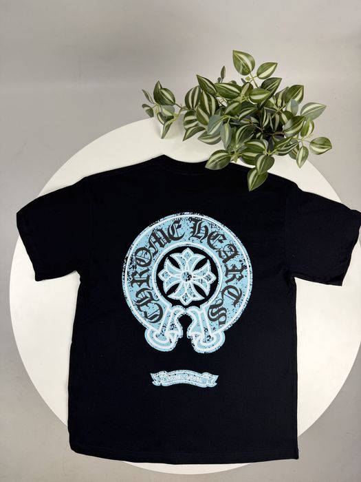 Футболка Chrome Hearts  чорна і біла
