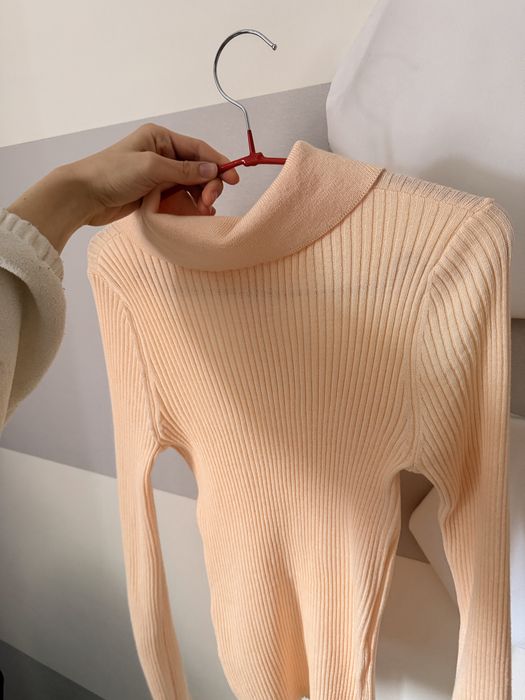 Otaje джемпер-поло, М, новий, персиковий колір