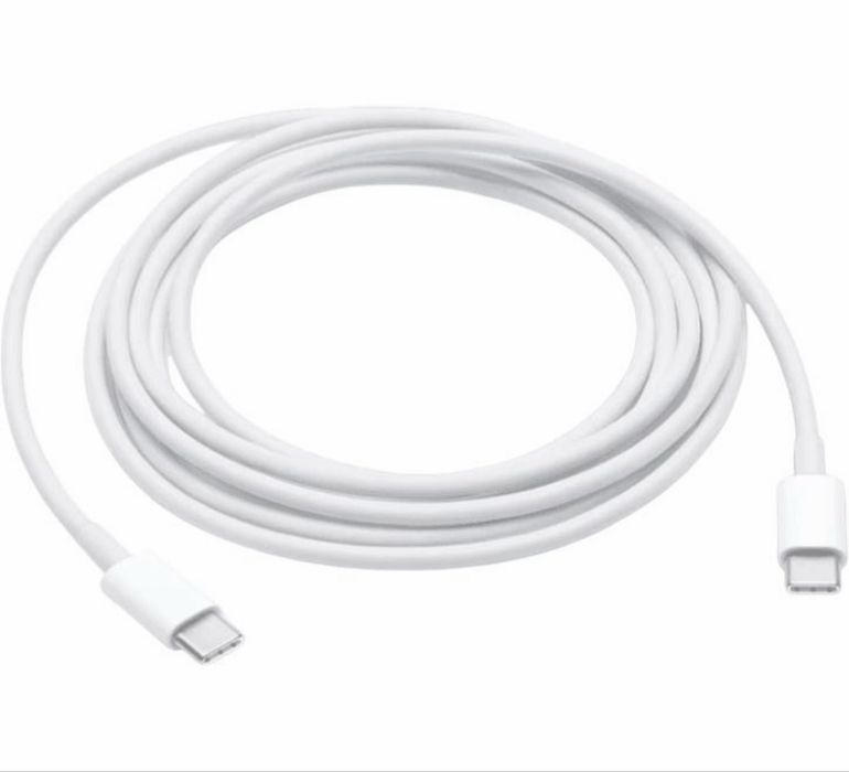 Kabel USB-C 1 m biały – nowy