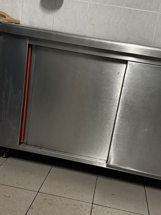 Bancada armario inox usada
