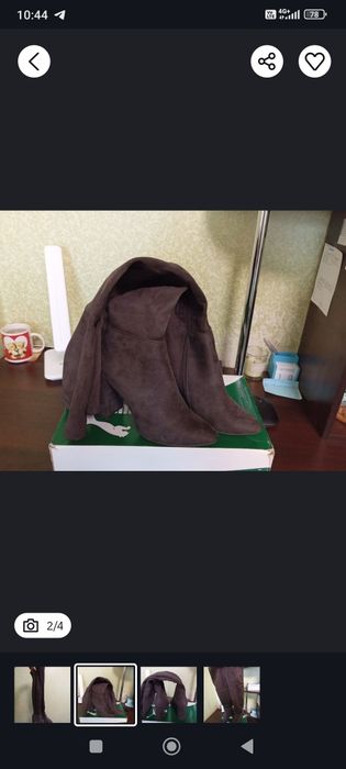 Продам женские сапоги