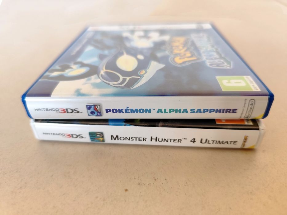2 Caixas de Jogos para Nintendo 3DS (sem os jogos)