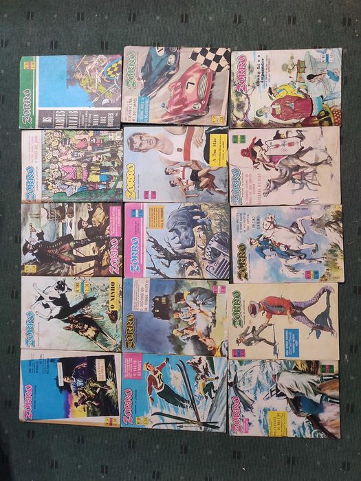 15 Revistas  BD Zorro