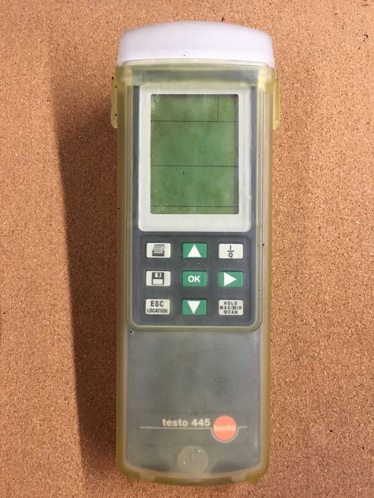 Testo 445 climate measuring instrument (tubo de Pitot - Velocidade)