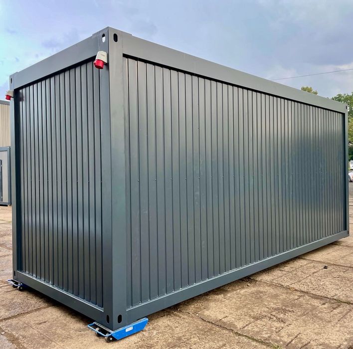 Kontener biurowy budowlany mieszkalny 6x2,5 - Produkcja na Zamówienie