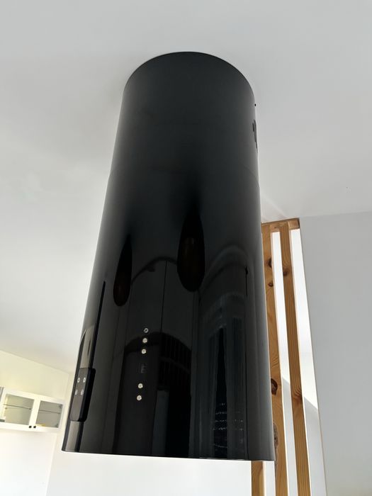 Okap NORTBERG  - Okap wyspowy Cylindro Black