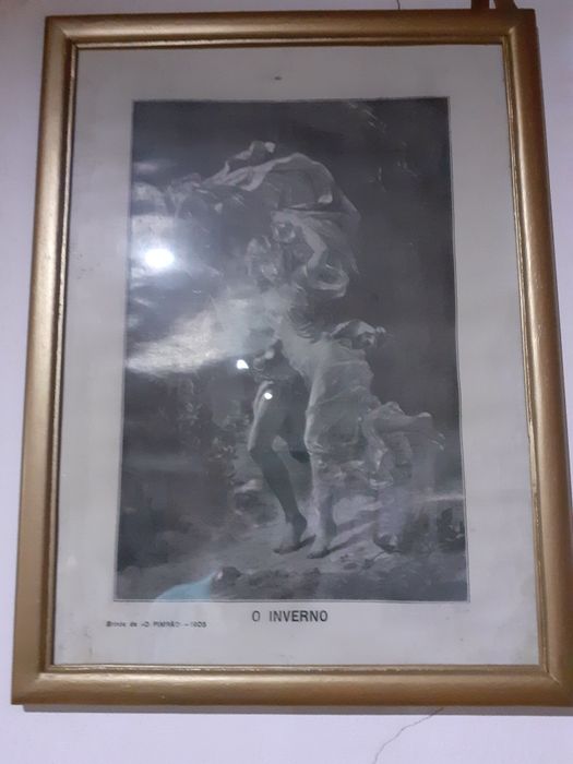 Caixa de chá decorativa em zinco.