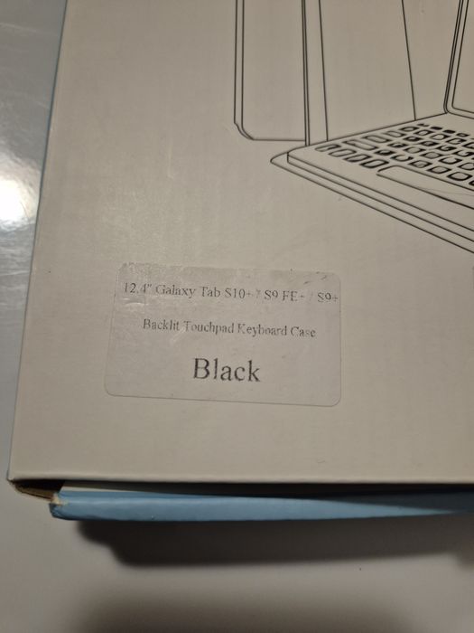 Чохол з клавіатурою для планшета Samsung Galaxy Tab S9+, S9FE, S10+