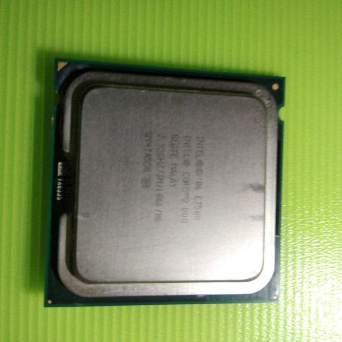 Процессор Intel core 2 duo E7500, два ядра, робочий.