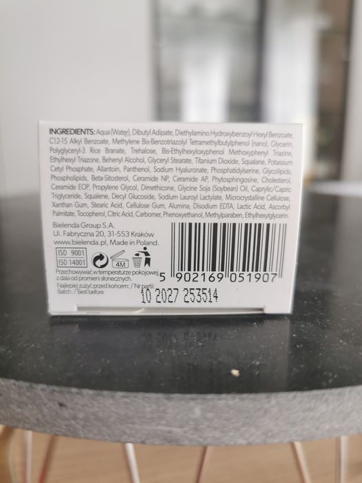 Krem barierowy SPF 50+ Hydro Lipidium Bielenda