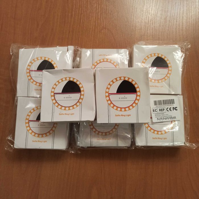 НОВОЕ Светодиодное селфи-кольцо для телефона + 3 режима яркости подсв