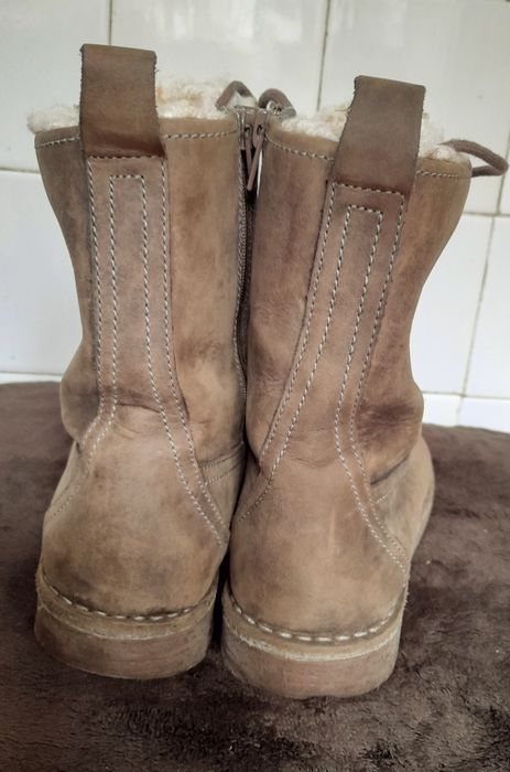 Ботинки зимние Clarks натуральная кожа