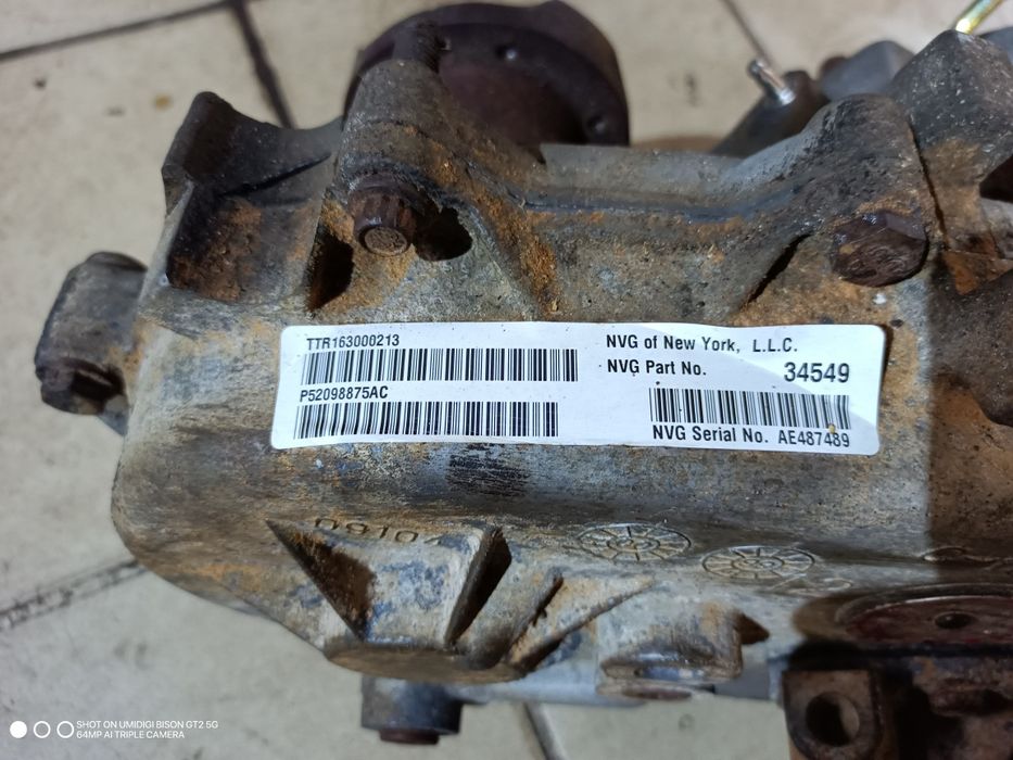 Роздатка 242 jeep grand Cherokee WJ