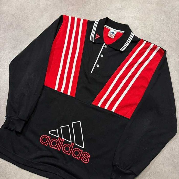 Vintage Bluza Adidas Crewneck Trendy Swag Retro Big Logo