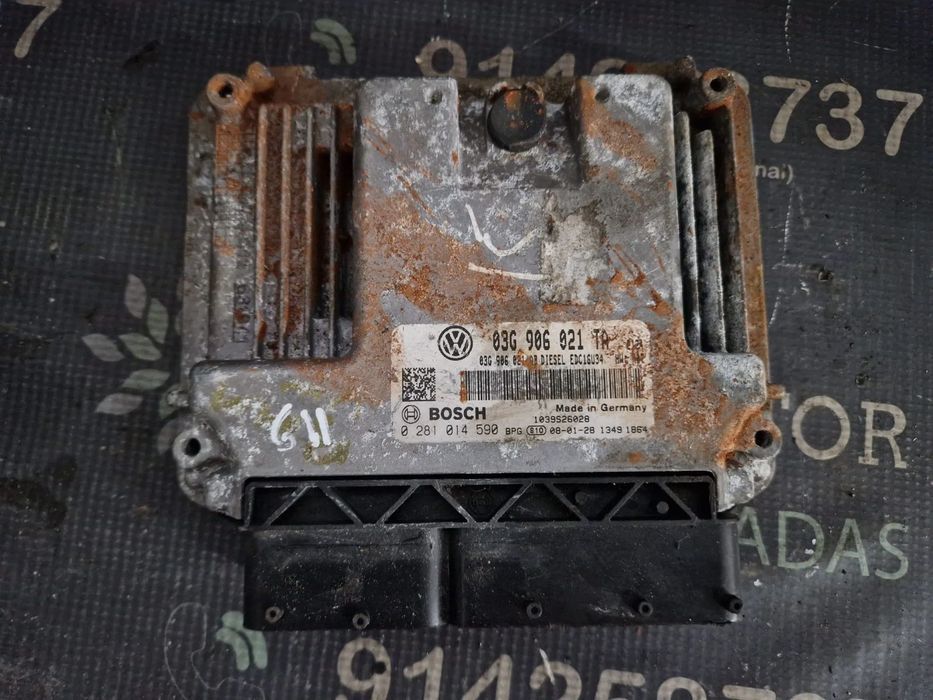 Centralina usada BOSCH 03G 906 021 TA VW EOS 2.0 TDI BMM