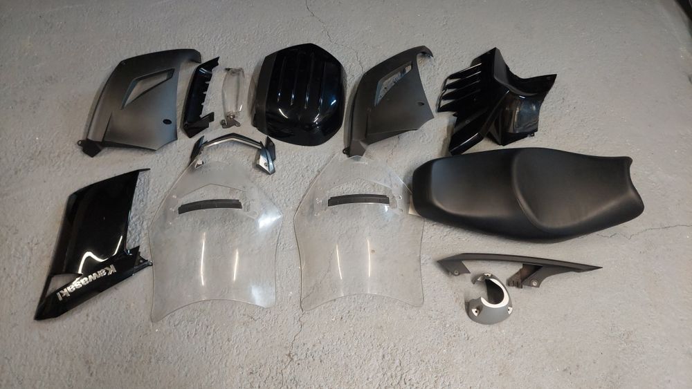 Kawasaki  gtr 1400 siedzenie szyba kufer dekiel