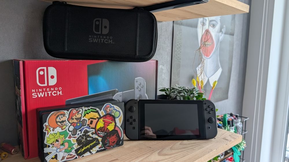 その他 Nitendo swich v2 full box Dla Ciebie wszystko - nintendo switch v2 zestaw - w