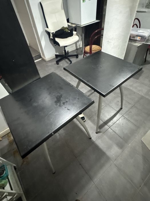 2 Mesas + 6 Cadeiras para Café/Restaurante
