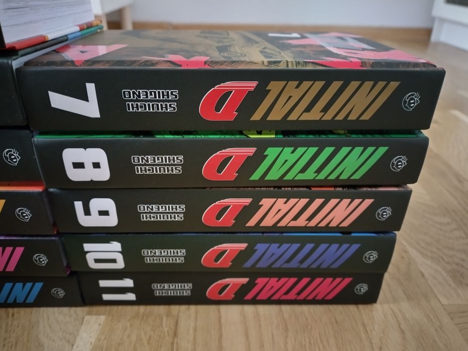 Initial D Tom 1-11 twarda oprawa