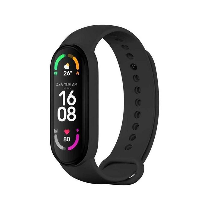 Opaska do Mi Band 5/6/7 Silikonowa Pasek