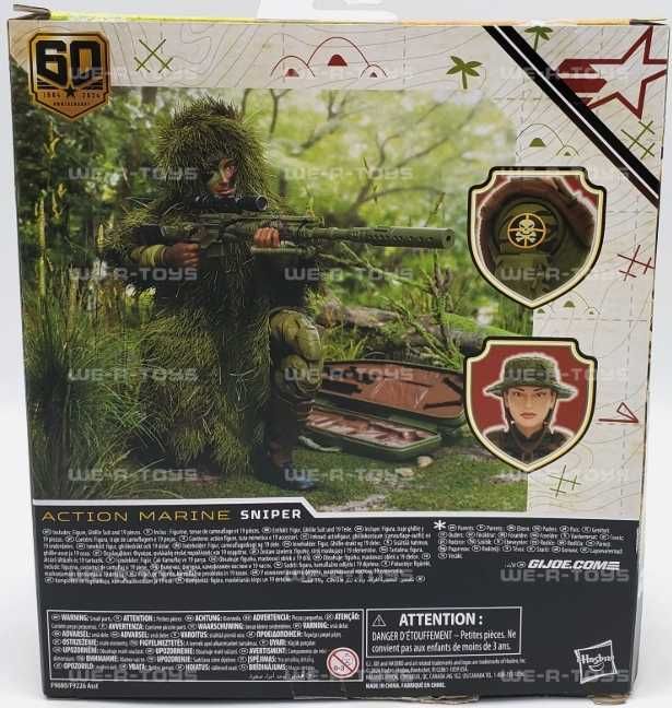 GI Joe GIJOE Classified Action Marine Sniper (Deluxe) (NOVO SELADO)