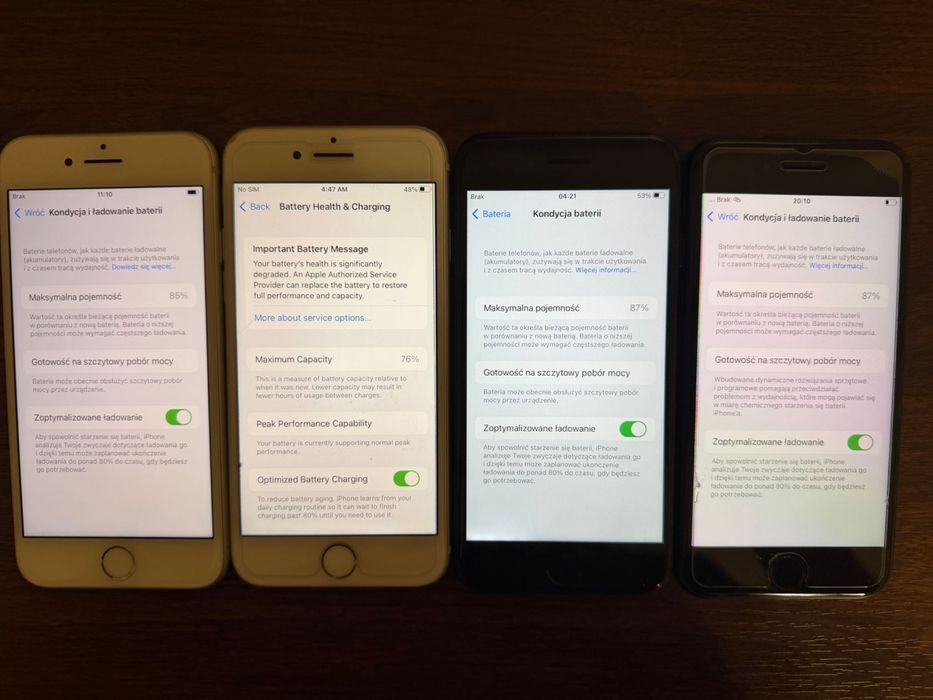iPhone 8, 2 x 64GB (+ IPhone 7, iPhone SE)