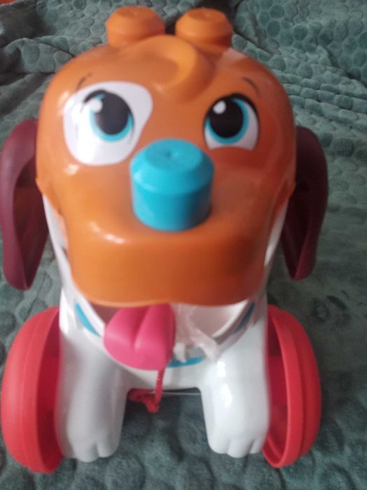 Mega Bloks Piesek Miłośnik klocków szczeniaczek klocki