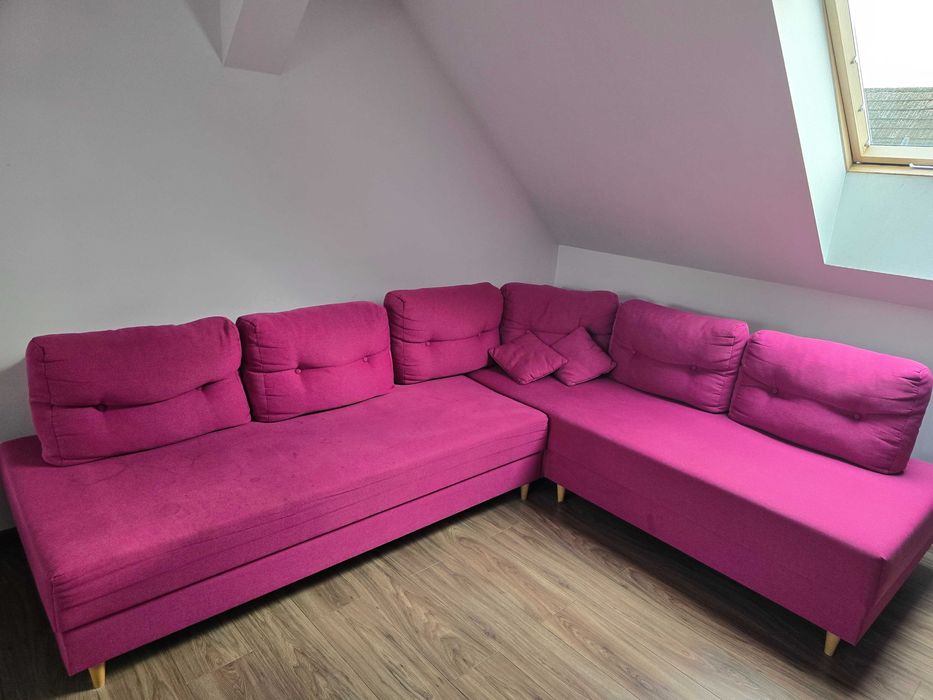 Narożnik z funkcją spania