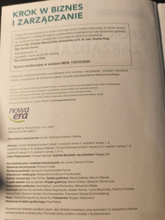 Krok w biznes i zarządzanie 2
