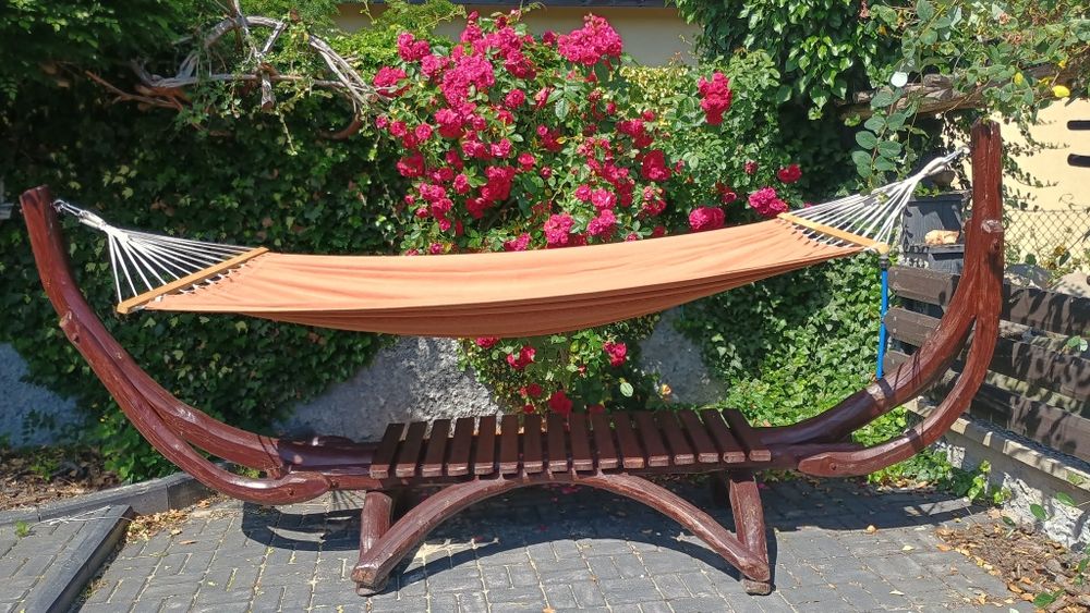 Stojak pod hamak ogrodowy