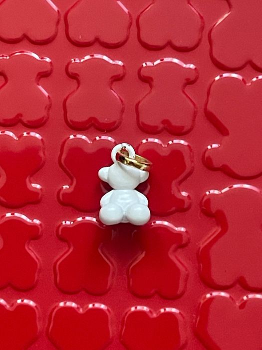 Wisiorek Tous Bold Bear biała stal miś 1,1 cm