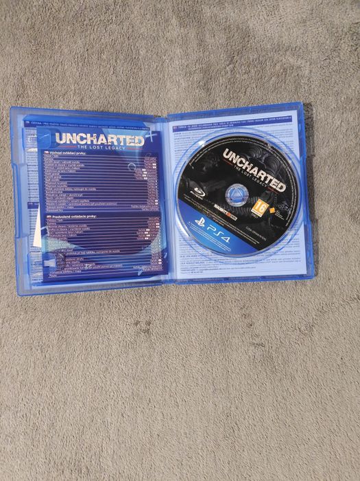 Gry PS4 Uncharted – zestaw 3 części + Uncharted 4 – TANIO