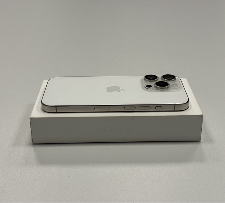 iPhone 15 Pro White Titanium 128GB | 87% kondycji