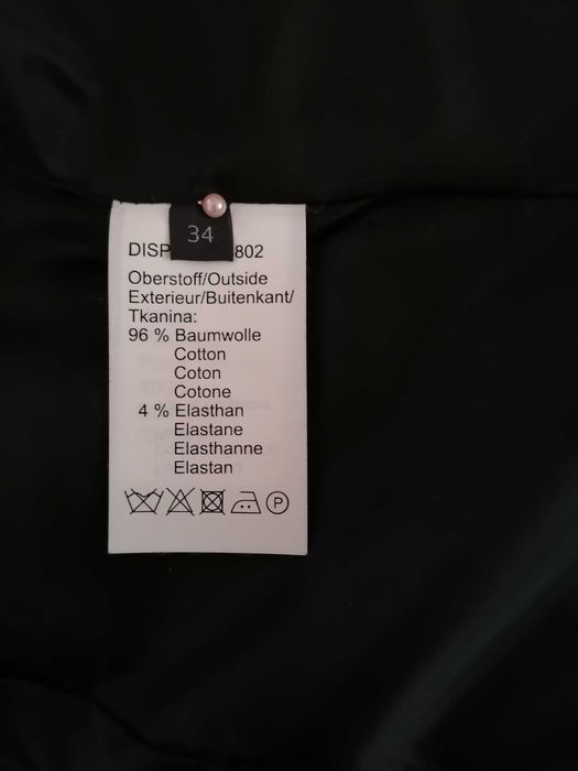 Żakiet Jake*s czarny, bawełniany, na podszewce, r. 34