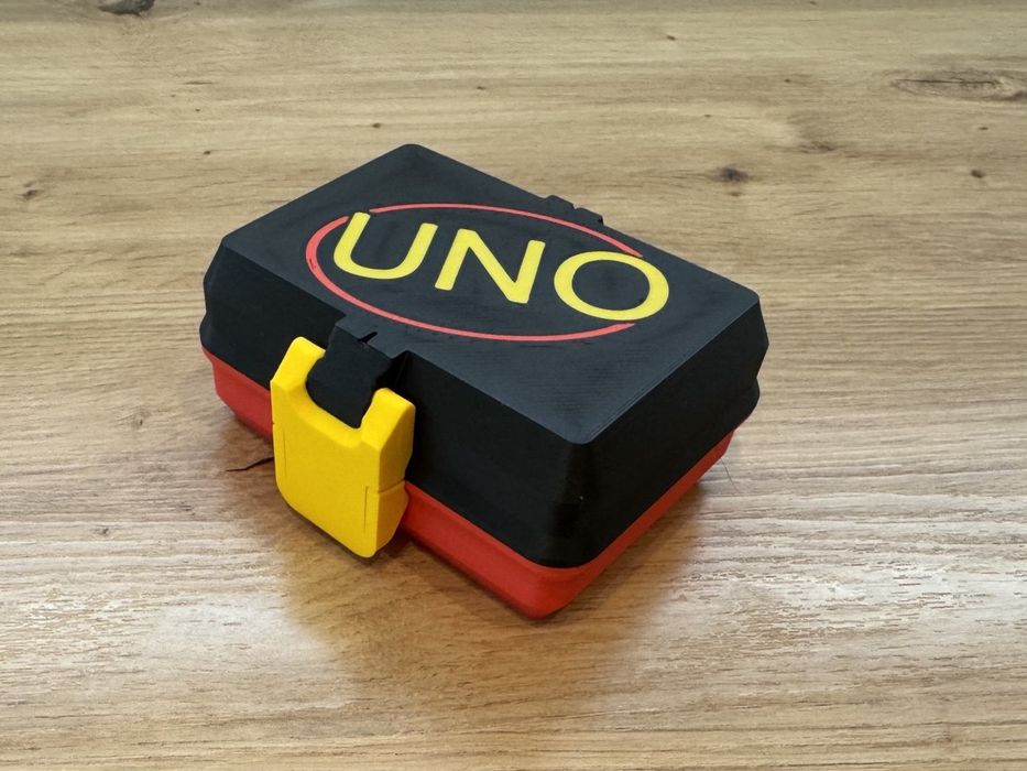 Caso para cartas de jogo UNO SnapLock V4