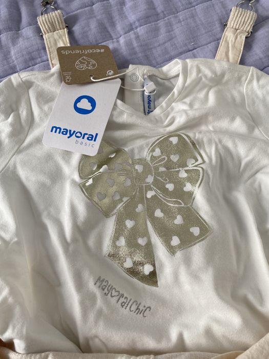 Conjunto vestido e blusinha Mayoral