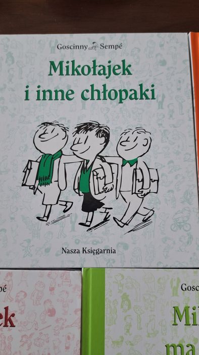 Książki dziecięce Mikołajek 5szt