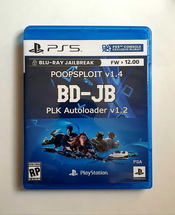 Диск запис BD-R для PlayStation 4 5 (GoldHen) PS4 PS5