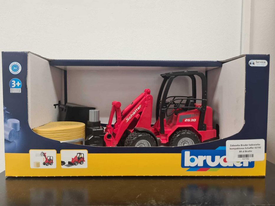Zabawka BRUDER ładowarka kompaktowa Schaffer
