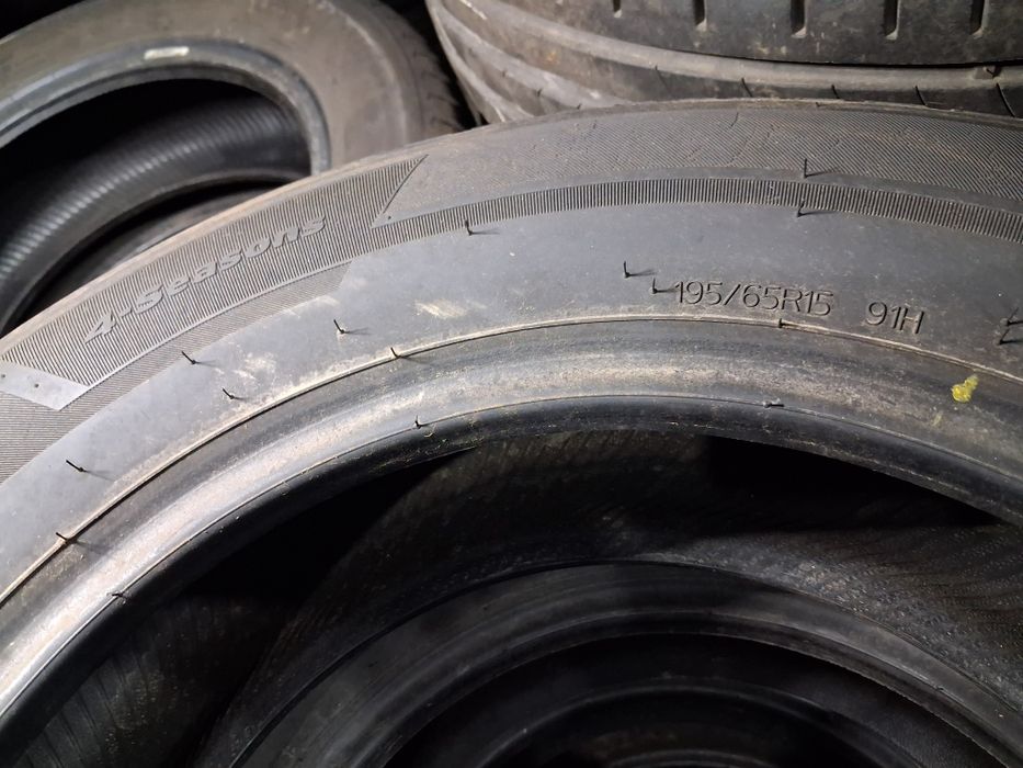 195/65 15 Hankook Kinergy 4s gen 2 шини б/у всесезонні Комплект