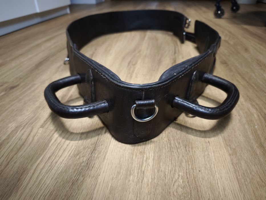 Pas do woltyżerki brązowy pony-cob