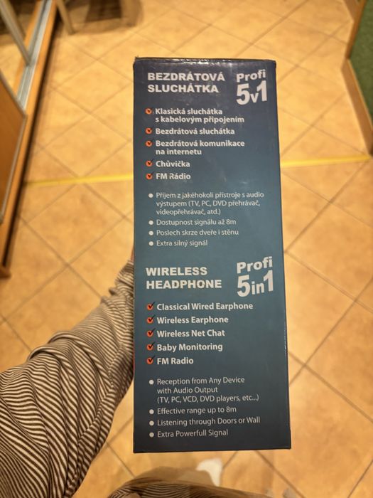 Słuchawki bezprzewodowe Platinum Profi