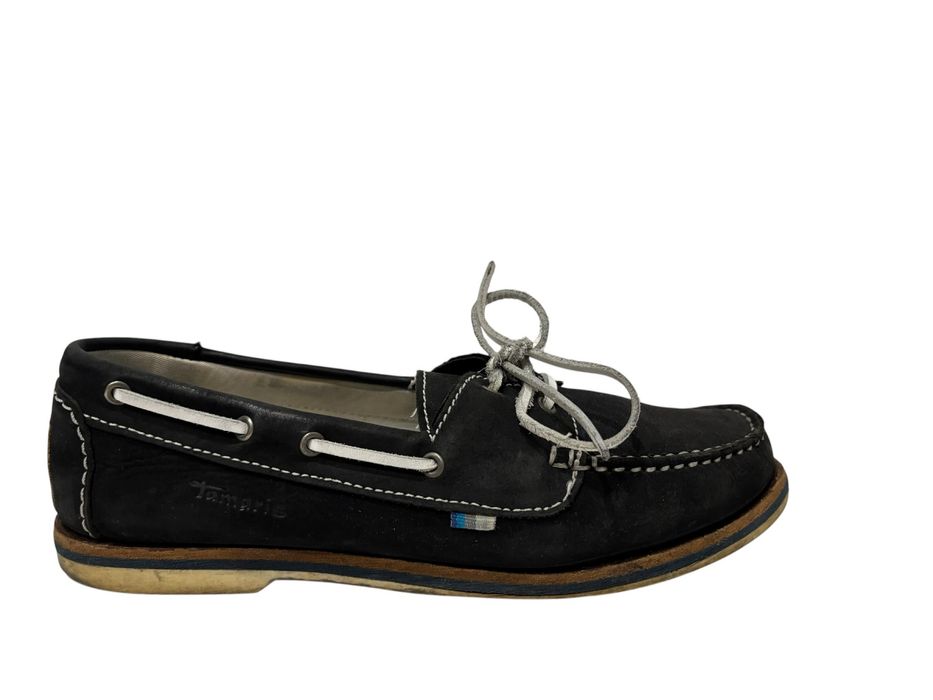 Buty zeglarskie mokasyny skorzane Tamaris rozmiar 40