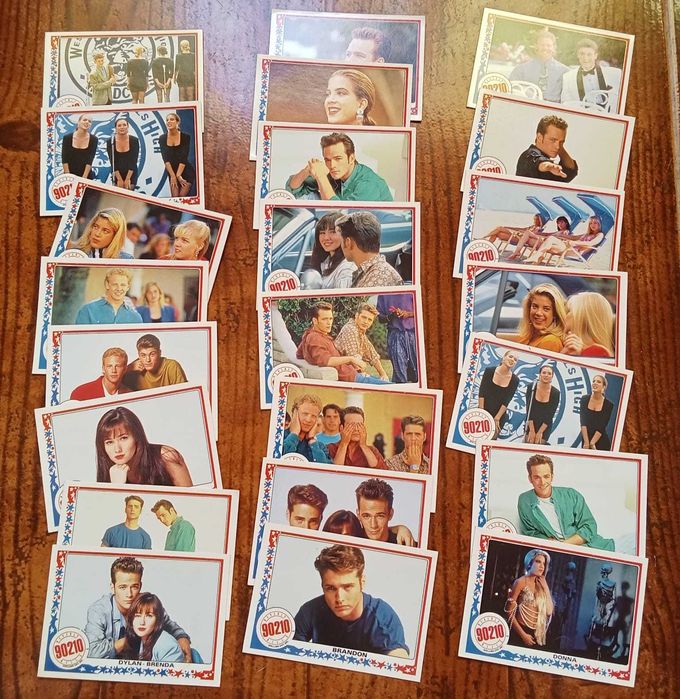 Lote de 49 Calendários de Bolso Panini Beverly Hills, 90210 – 1993