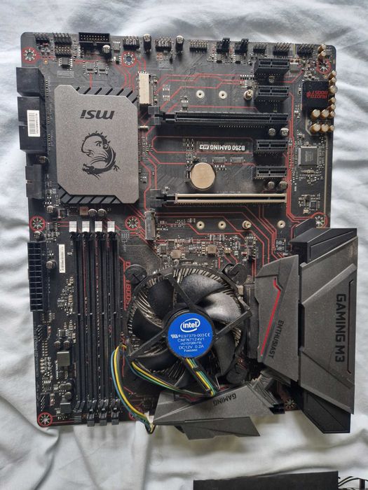 Motherboard MSI B250 Gaming M3 + Intel i5 750064585939372931121