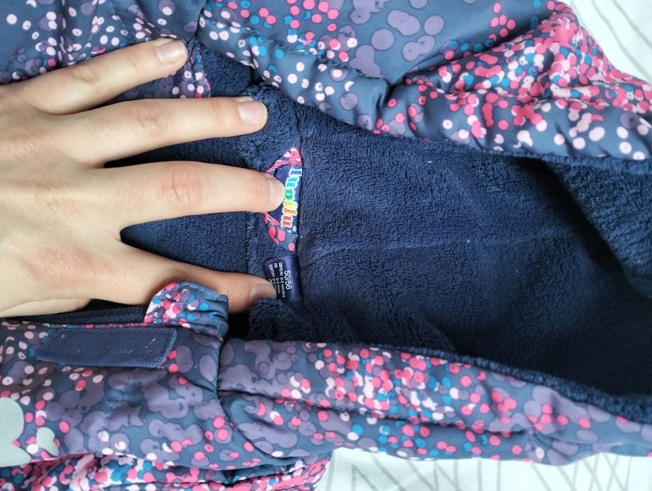 Kombinezon lupilu 50/56 ocieplany