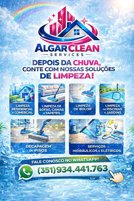 Limpeza profunda com resultados visivéis na hora!