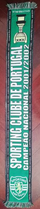 Cachecol Sporting campeão 2001
